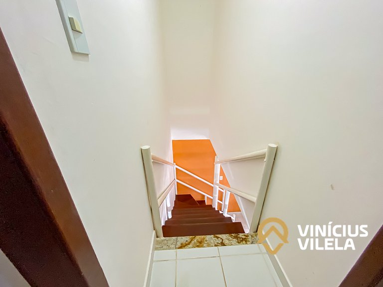 Casa com 3 suítes (todas com ar condicionado), internet 300M