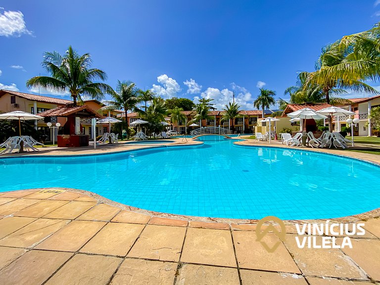 Casa com 3 suítes (todas com ar condicionado), internet 300M