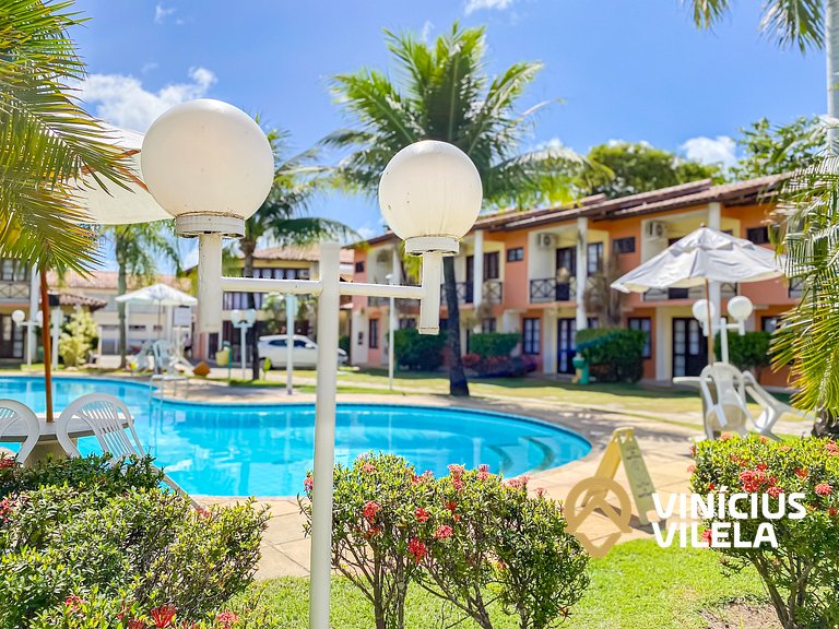 Casa com 3 suítes (todas com ar condicionado), internet 300M