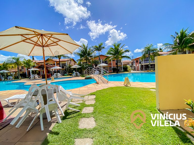 Casa com 3 suítes (todas com ar condicionado), internet 300M