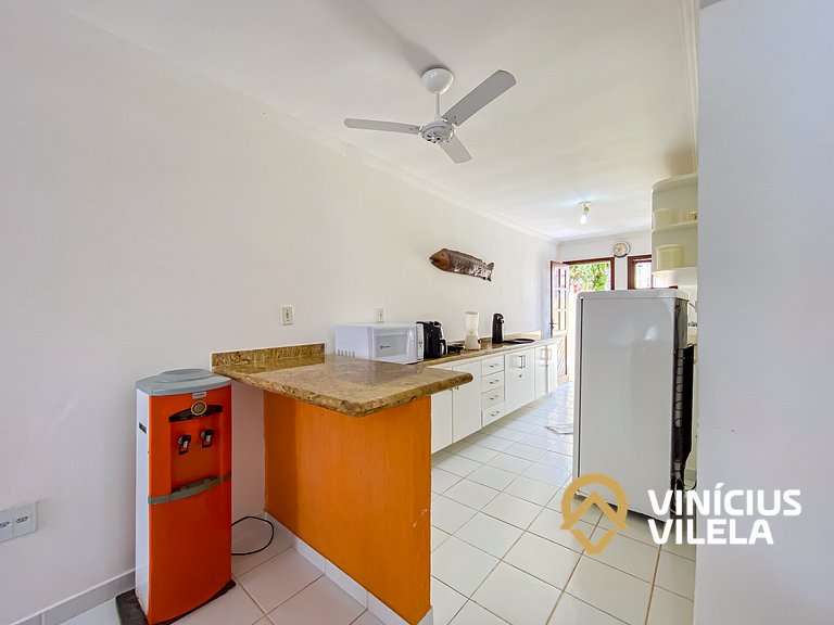 Casa com 3 suítes (todas com ar condicionado), internet 300M