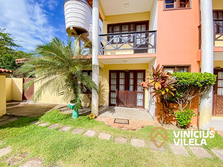 Casa com 3 suítes (todas com ar condicionado), internet 300M