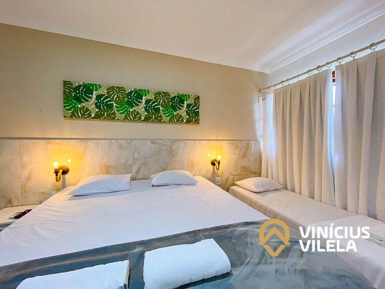 Casa toda reformada com 3 suítes (todas com ar condicionado)