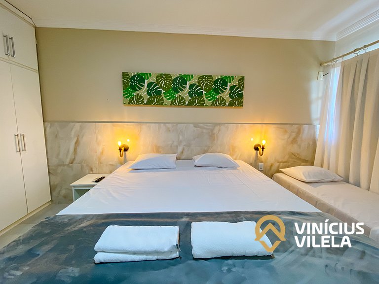 Casa toda reformada com 3 suítes (todas com ar condicionado)