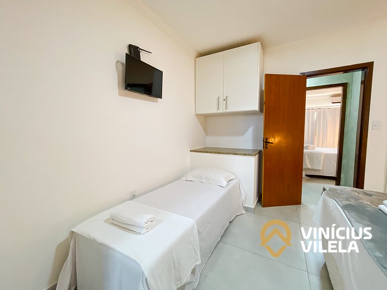 Casa toda reformada com 3 suítes (todas com ar condicionado)