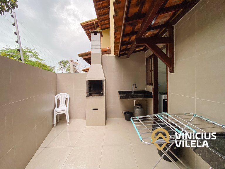 Casa toda reformada com 3 suítes (todas com ar condicionado)