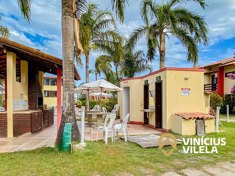 Casa 2 suítes condomínio frente praia C.Vermelha