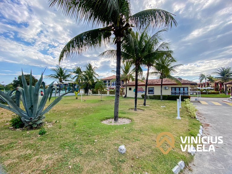 Casa com 3 Suites (todas com ar condicionado), internet priv