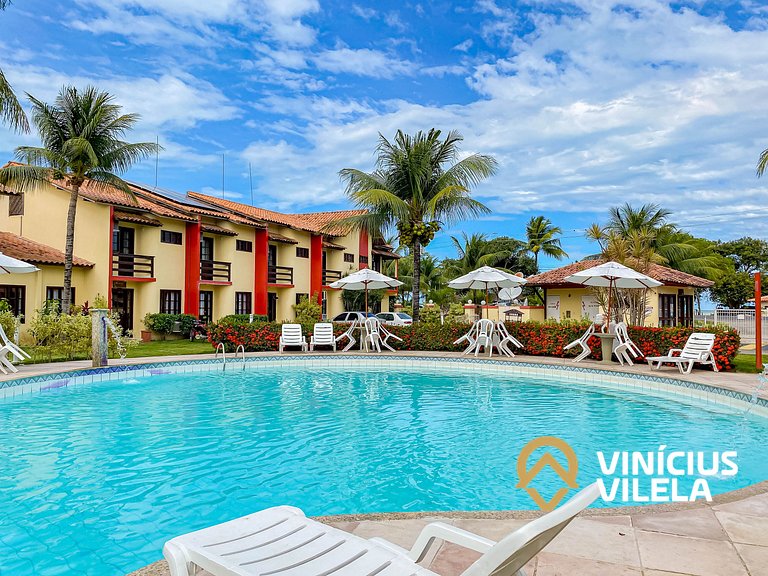 Casa com 3 Suites (todas com ar condicionado), internet priv