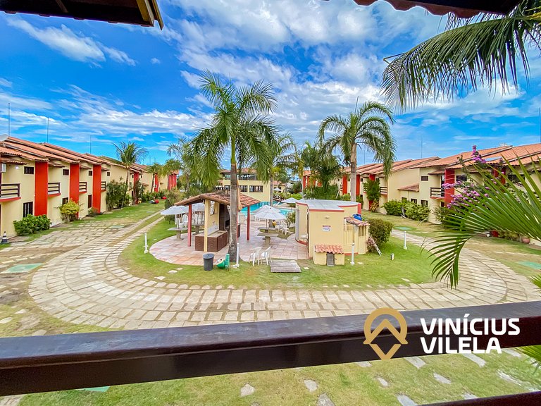 Casa com 3 Suites (todas com ar condicionado), internet priv