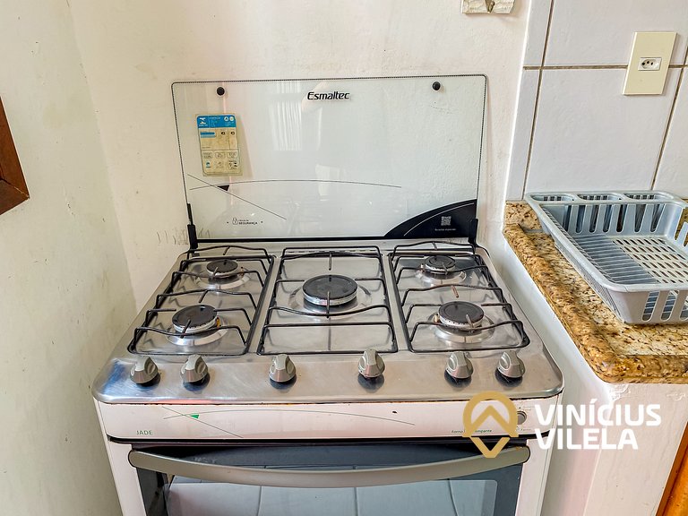 Casa com 3 Suites (todas com ar condicionado), internet priv