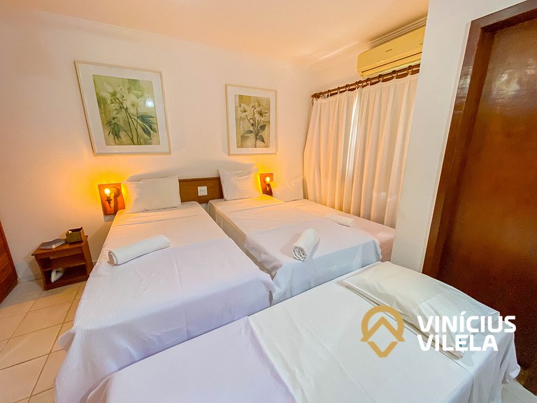 Casa 2 suítes condomínio frente praia C.Vermelha