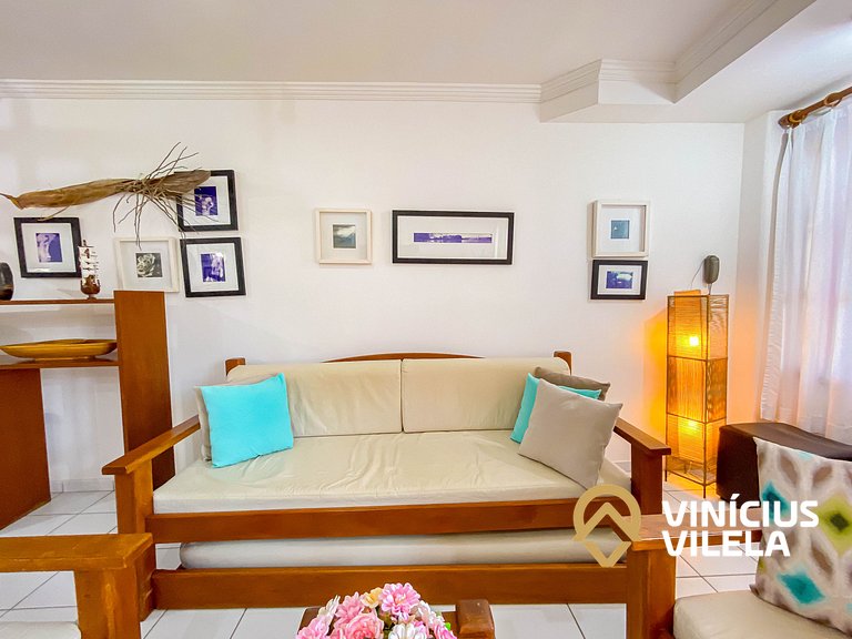 Casa 2 suítes condomínio frente praia C.Vermelha