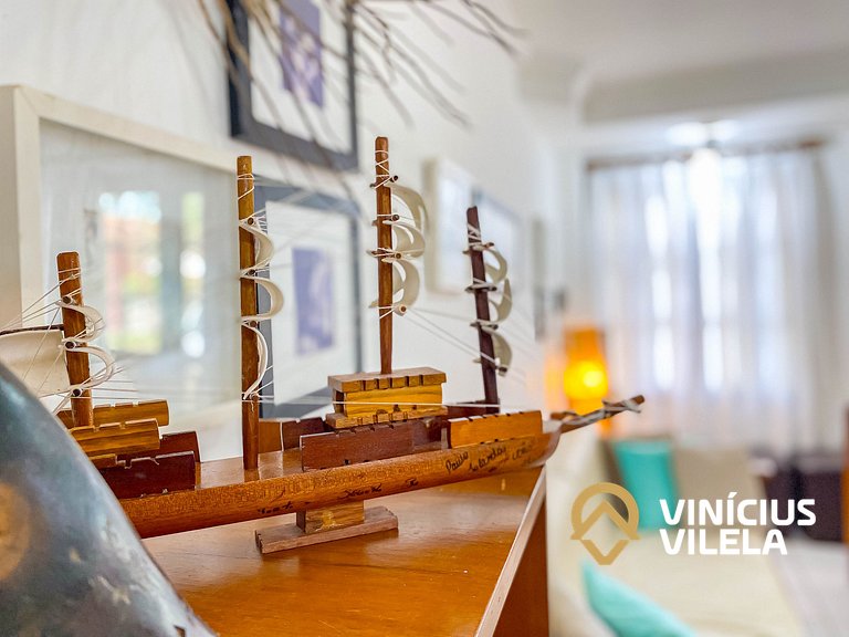 Casa 2 suítes condomínio frente praia C.Vermelha