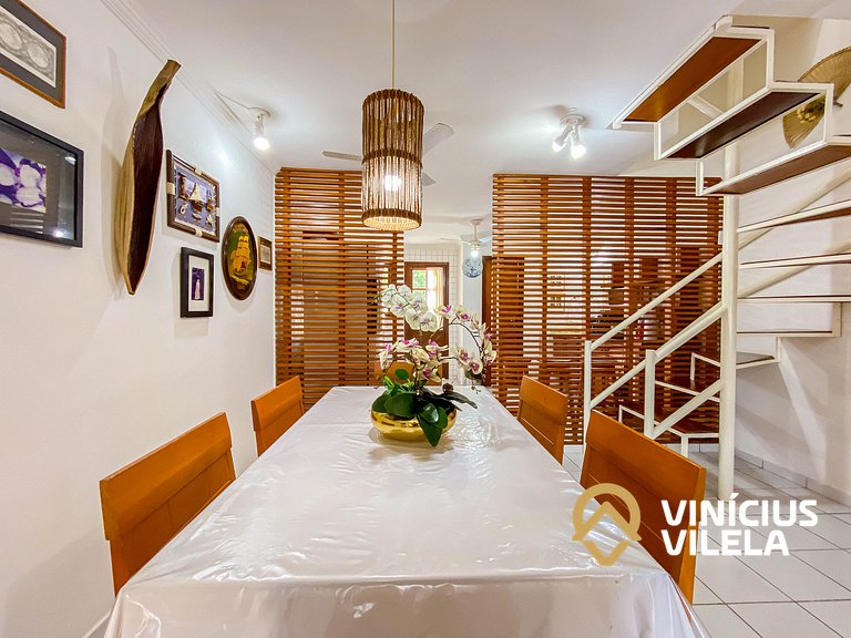 Casa 2 suítes condomínio frente praia C.Vermelha