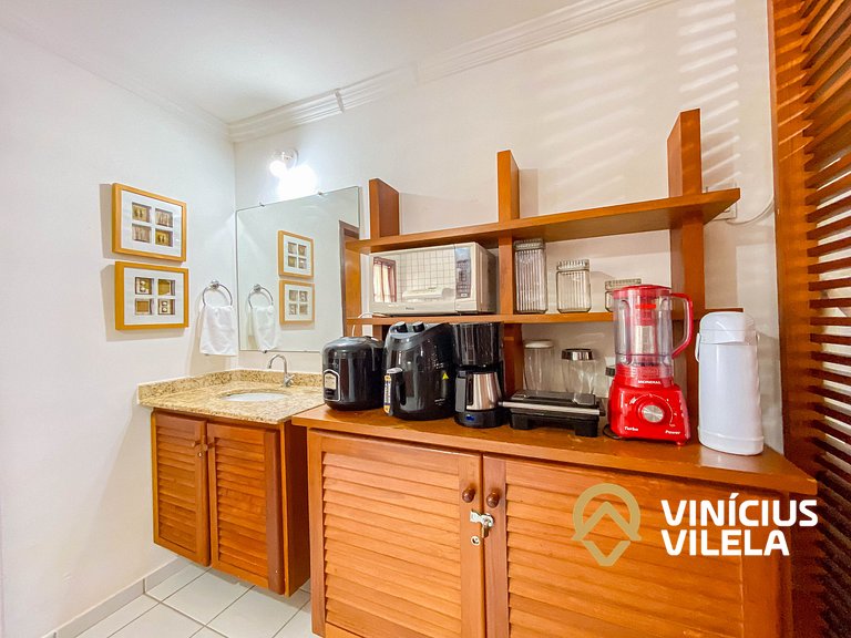 Casa 2 suítes condomínio frente praia C.Vermelha