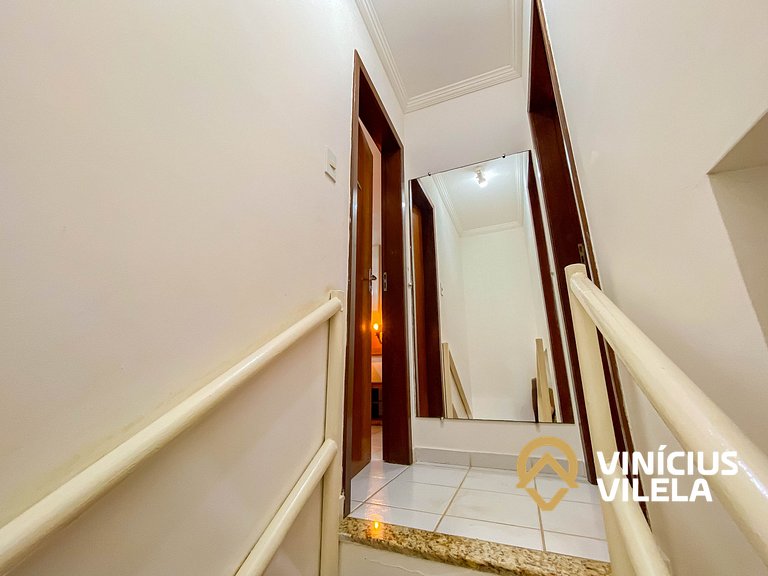 Casa 2 suítes condomínio frente praia C.Vermelha