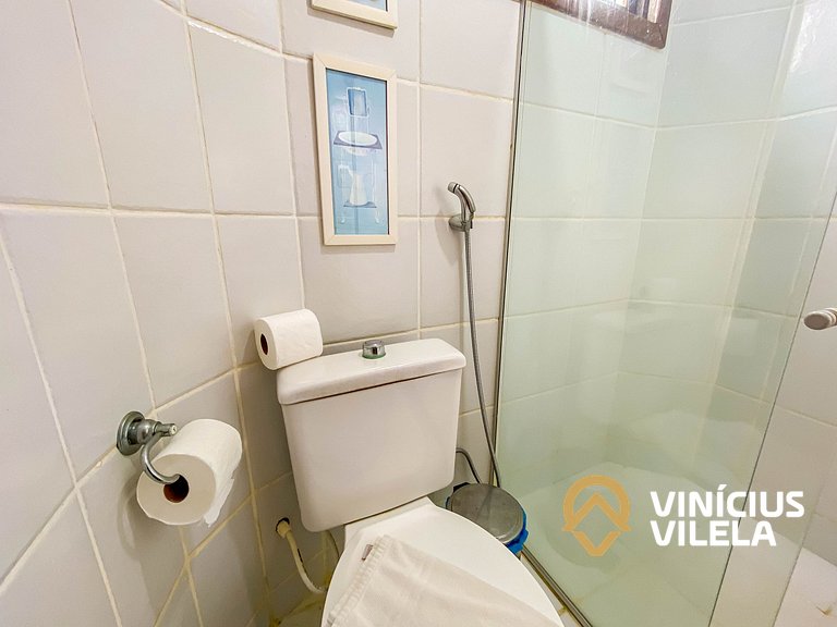 Casa 2 suítes condomínio frente praia C.Vermelha