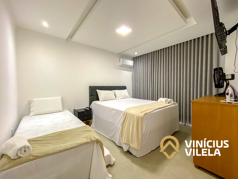 Casa Individual com 2 suítes, cozinha completa, Internet pri