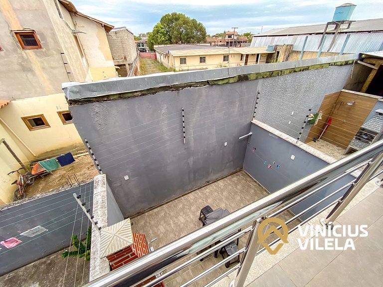 Casa Individual com 2 suítes, cozinha completa, Internet pri