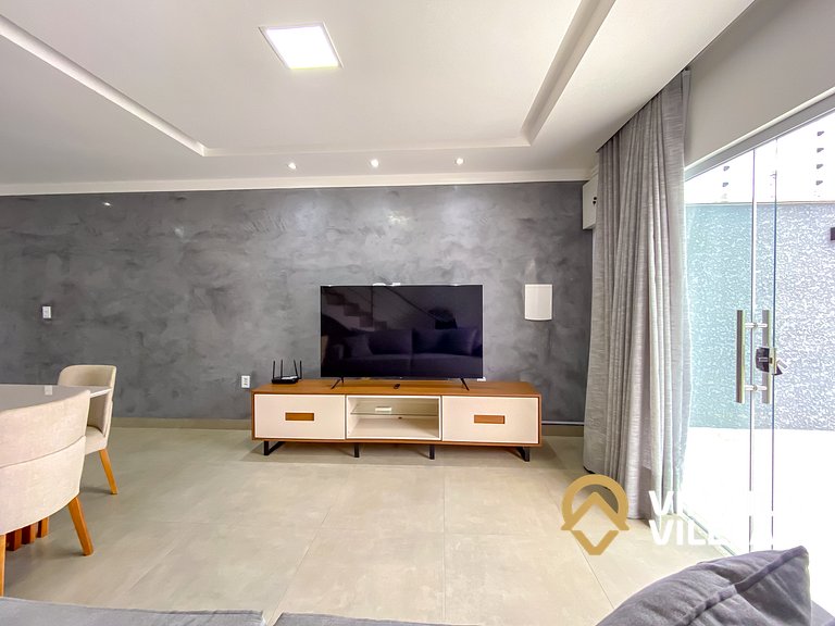 Casa Individual com 2 suítes, cozinha completa, Internet pri