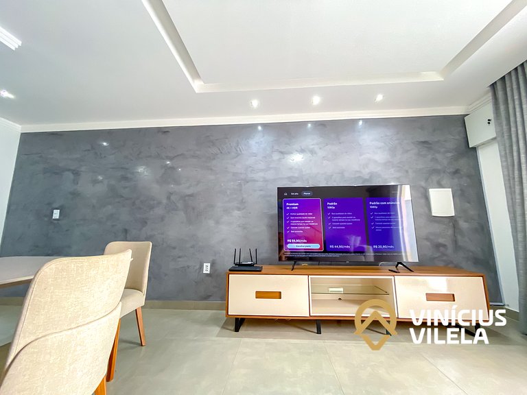 Casa Individual com 2 suítes, cozinha completa, Internet pri