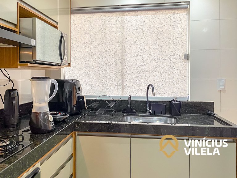 Casa Individual com 2 suítes, cozinha completa, Internet pri