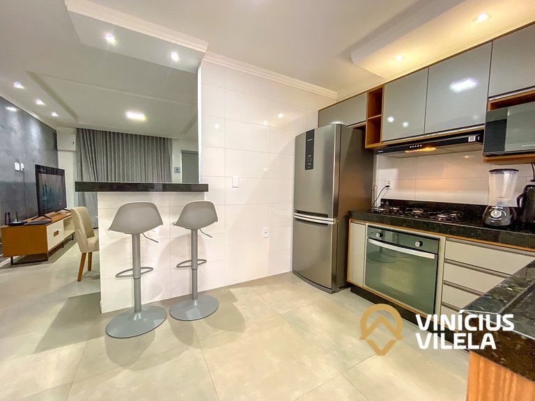 Casa Individual com 2 suítes, cozinha completa, Internet pri