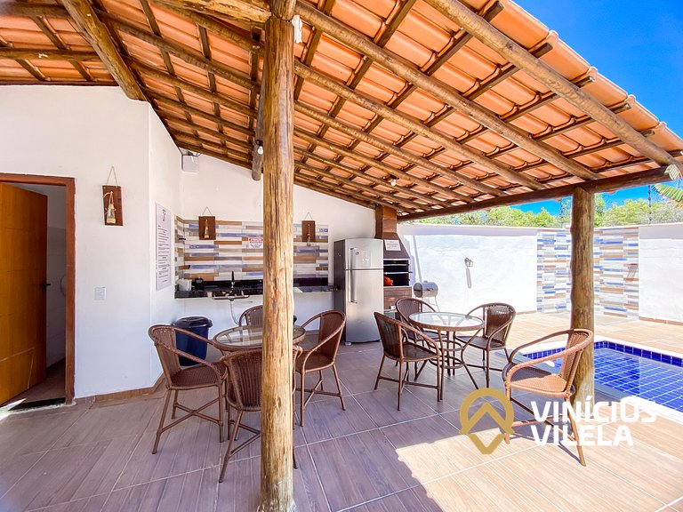 Apto 3 quartos sendo 1 suíte, mobilia de excelente padrão ac