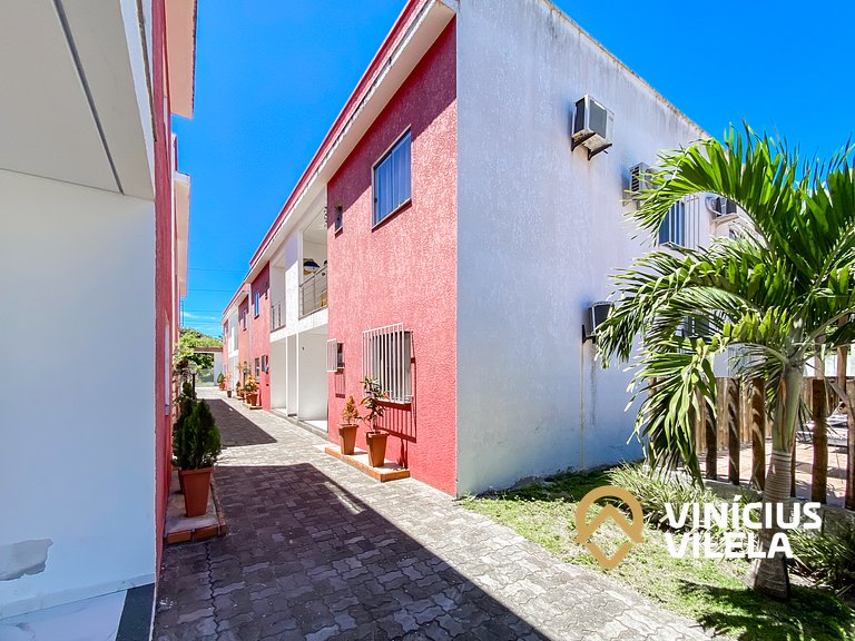 Apto 3 quartos sendo 1 suíte, mobilia de excelente padrão ac