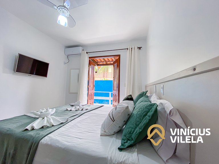 Apê térreo 2/4 próximo a praia de Taperapuã