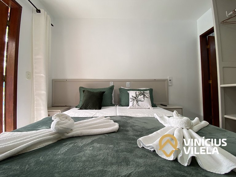 Apê térreo 2/4 próximo a praia de Taperapuã