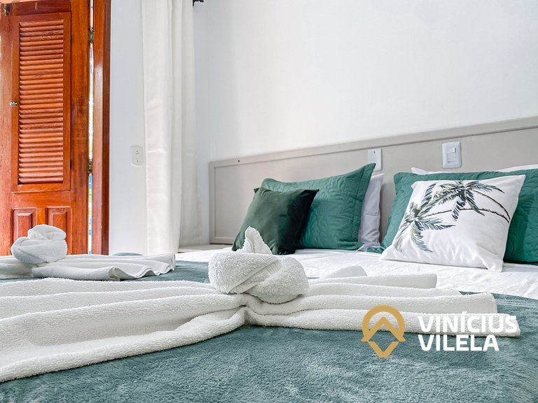 Apê térreo 2/4 próximo a praia de Taperapuã