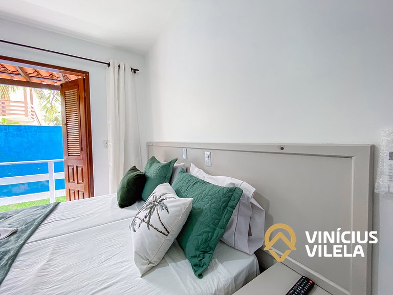 Apê térreo 2/4 próximo a praia de Taperapuã