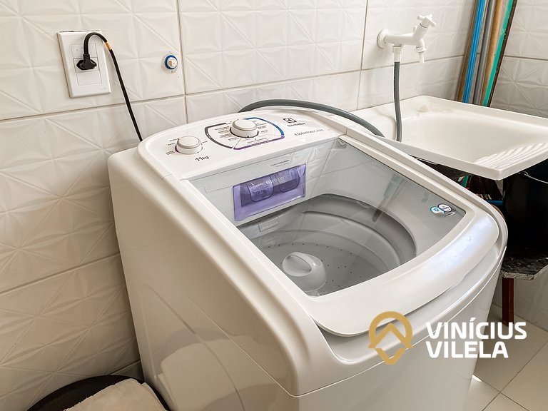 Apto 3 quartos sendo 1 suíte, mobilia de excelente padrão ac