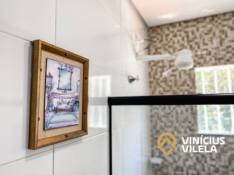 Apto 3 quartos sendo 1 suíte, mobilia de excelente padrão ac