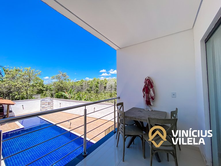 Apto 3 quartos sendo 1 suíte, mobilia de excelente padrão ac