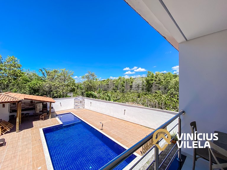 Apto 3 quartos sendo 1 suíte, mobilia de excelente padrão ac