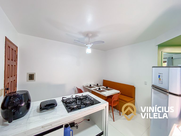 Apê térreo 2/4 próximo a praia de Taperapuã