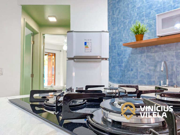 Apê térreo 2/4 próximo a praia de Taperapuã