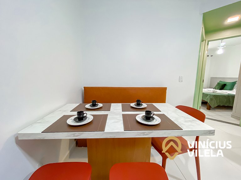 Apê térreo 2/4 próximo a praia de Taperapuã