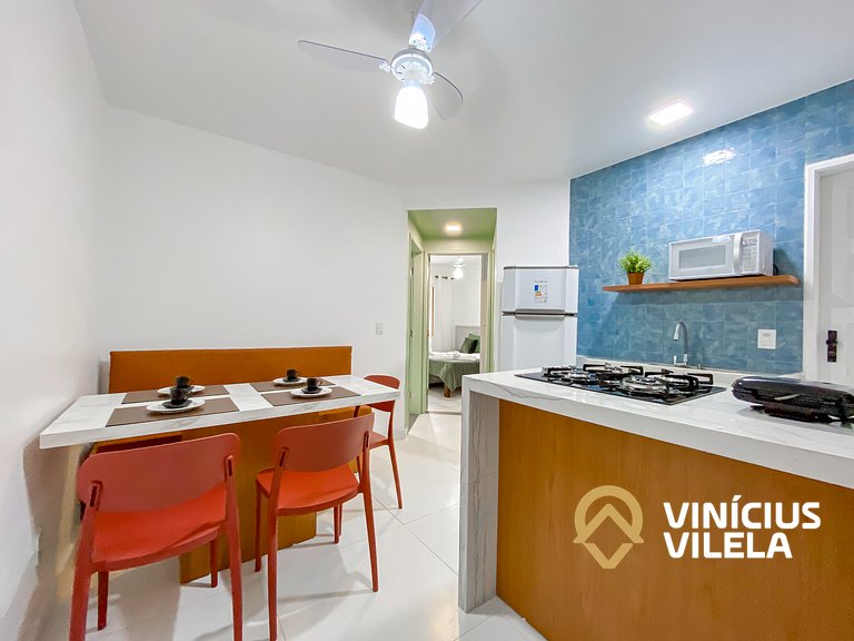 Apê térreo 2/4 próximo a praia de Taperapuã