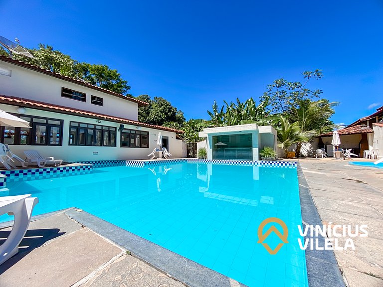 Casa em Taperapuã | 3 Suítes | 10 Pessoas