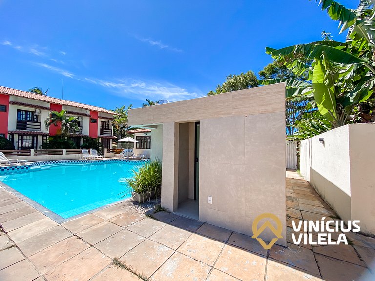 Casa toda reformada com 3 suítes (todas com ar), internet pr