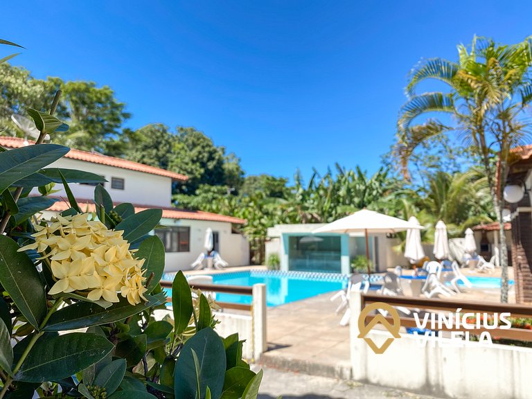 Casa toda reformada com 3 suítes (todas com ar), internet pr