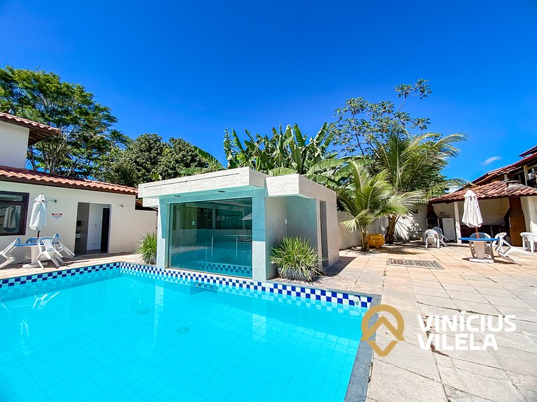 Casa toda reformada com 3 suítes (todas com ar), internet pr