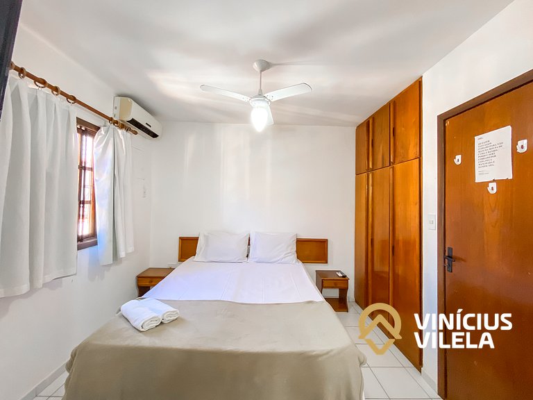 Casa com 2 suítes (todas com ar), churrasqueira e internet p