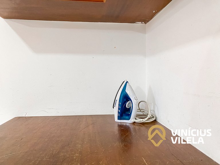 Casa com 2 suítes (todas com ar), churrasqueira e internet p