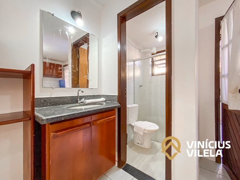 Casa com 2 suítes (todas com ar), churrasqueira e internet p