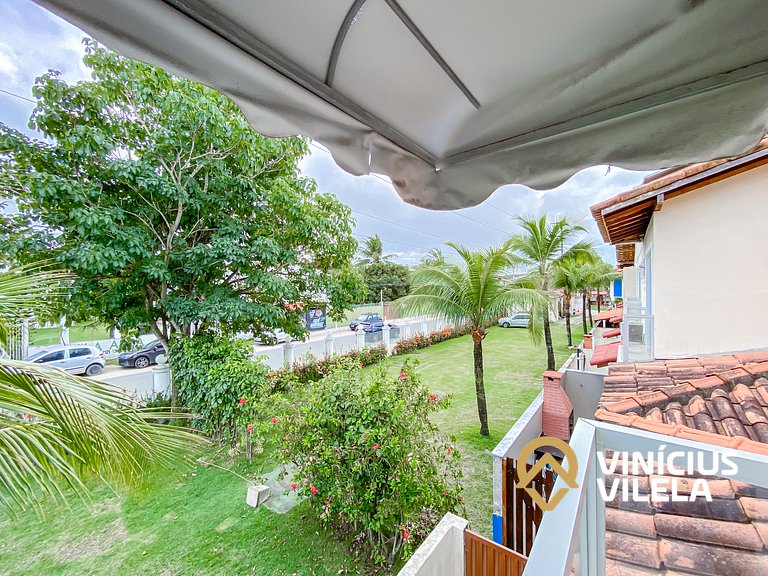 Casa com 3 suítes todas com ar condicionado, Sala climatizad